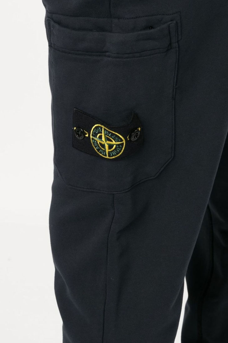 спортивные брюки с нашивкой-логотипом
