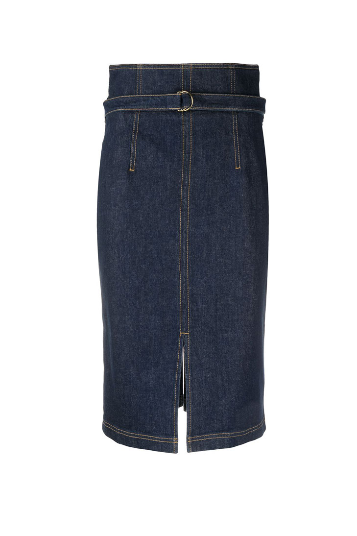 Юбка-карандаш  Philosophy Di Lorenzo Serafini джинсовая 