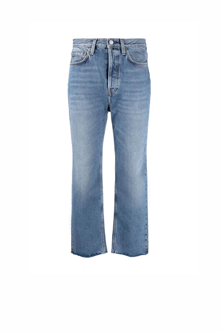 укороченные джинсы  Totême прямого кроя 