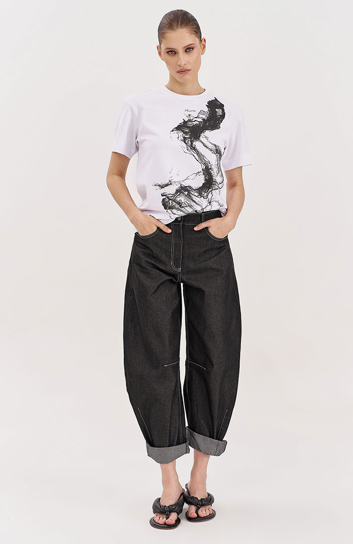 Футболка с принтом