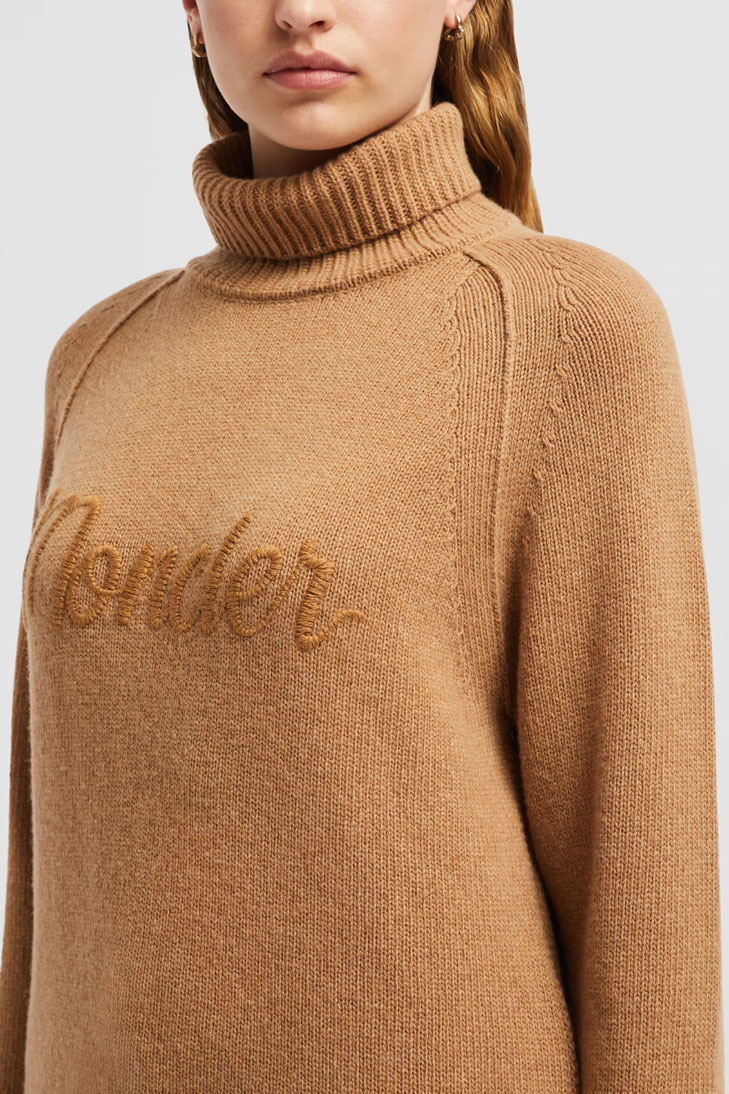 Джемпер из кашемира и шерсти с логотипом