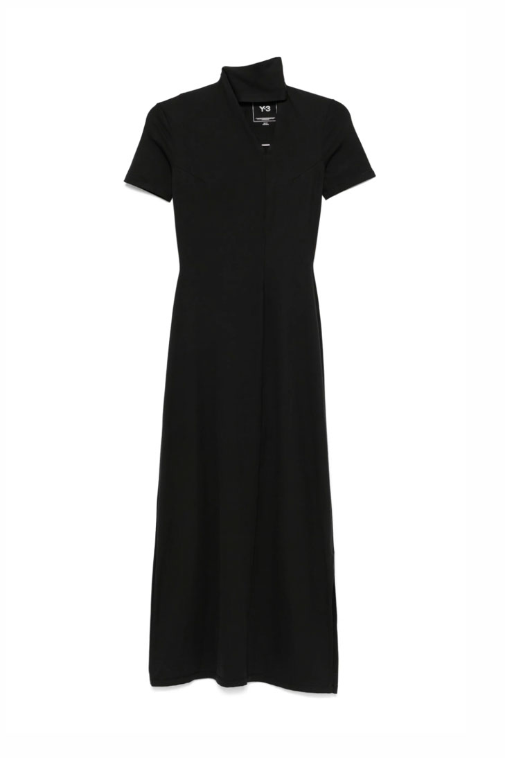 платье макси Fitted Neck