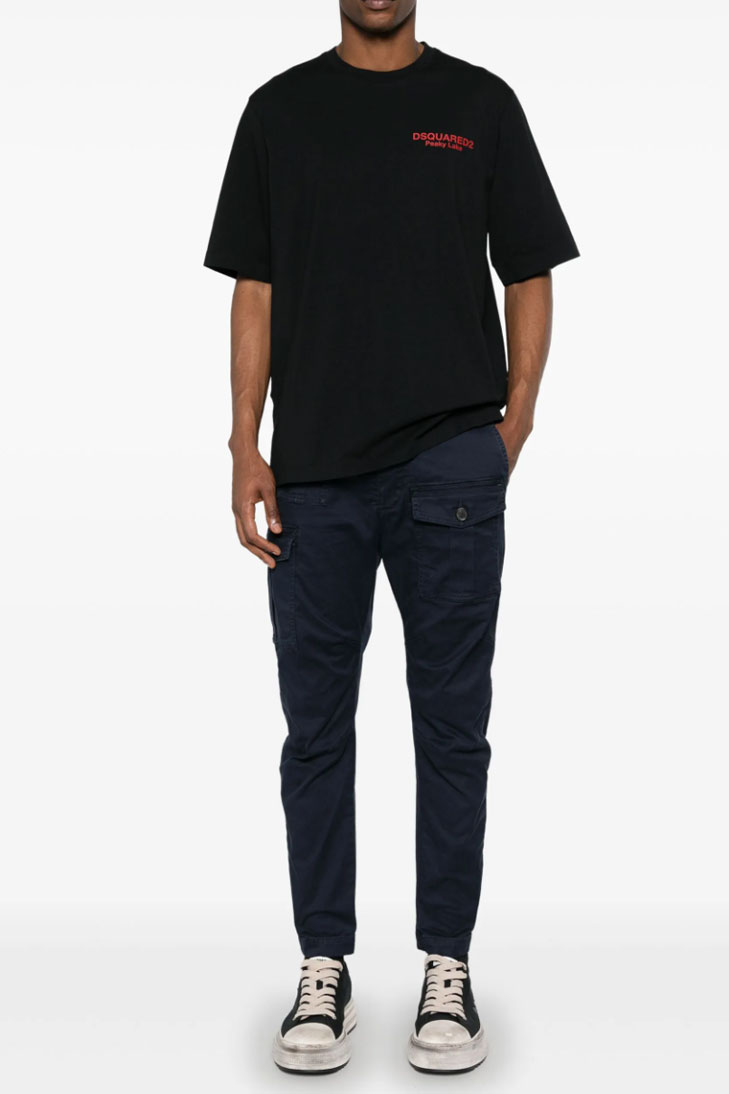 зауженные брюки карго Sexy