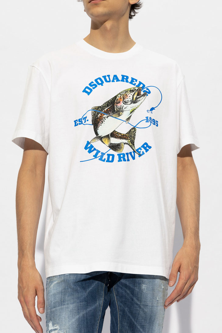 Футболка с принтом