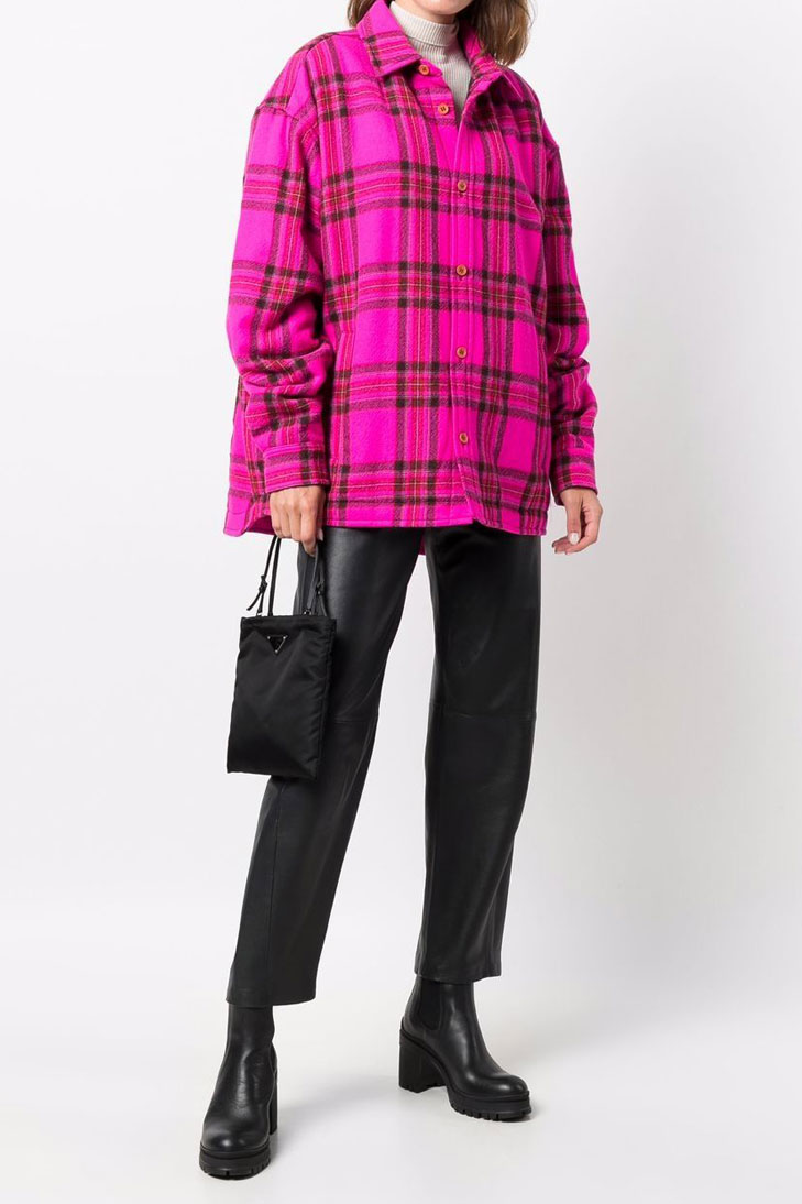 Куртка-рубашка Philosophy Di Lorenzo Serafini оверсайз