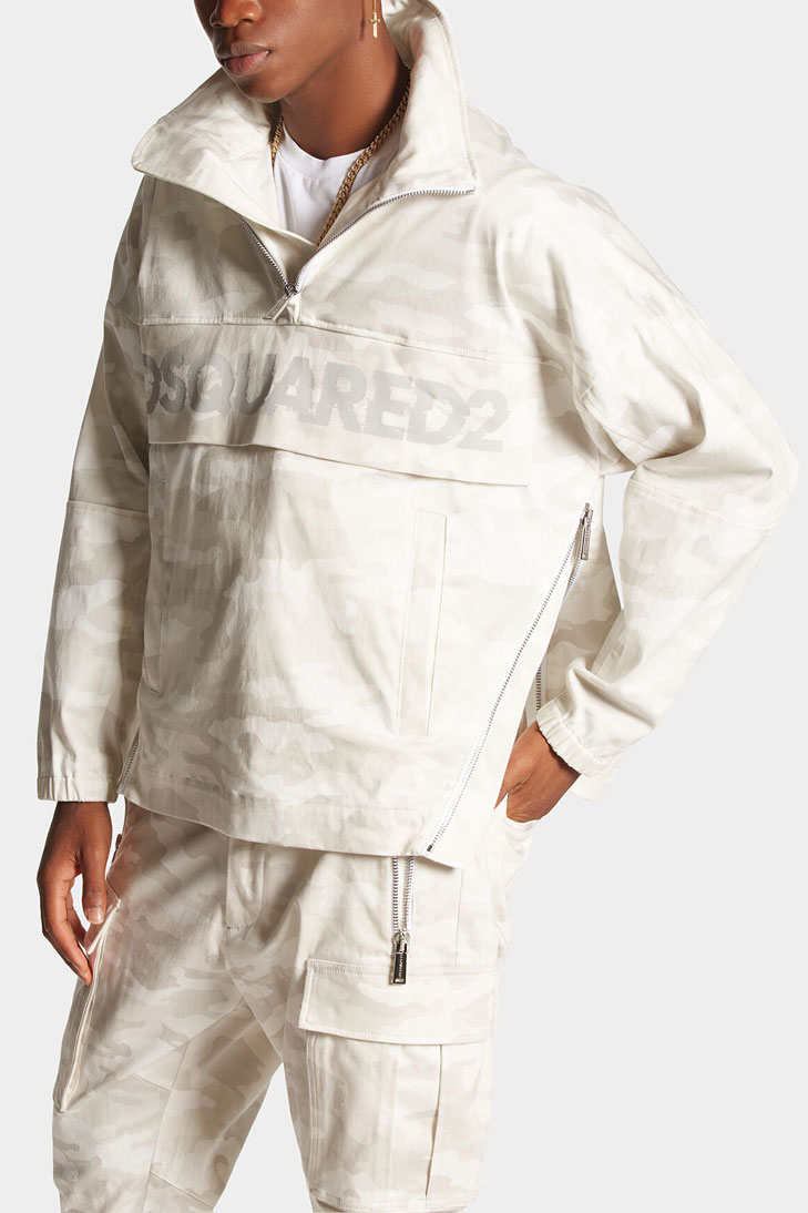 Анорак из денима