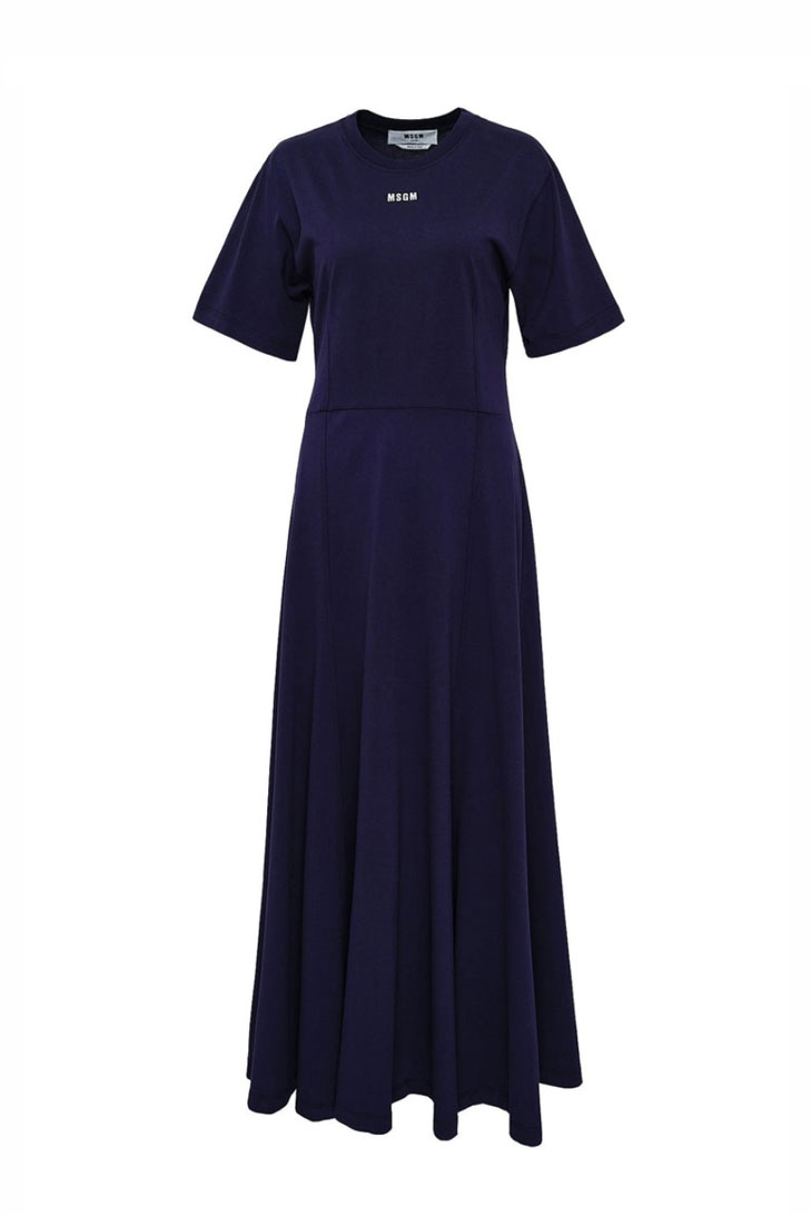 Платье с логотипом