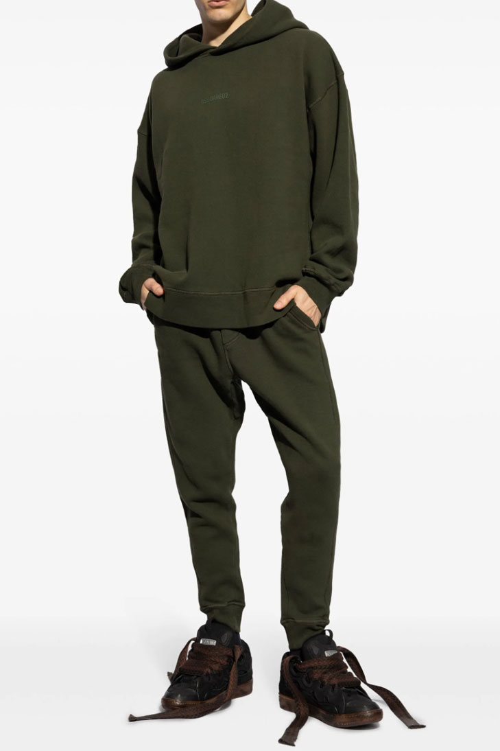 спортивные брюки с низким шаговым швом