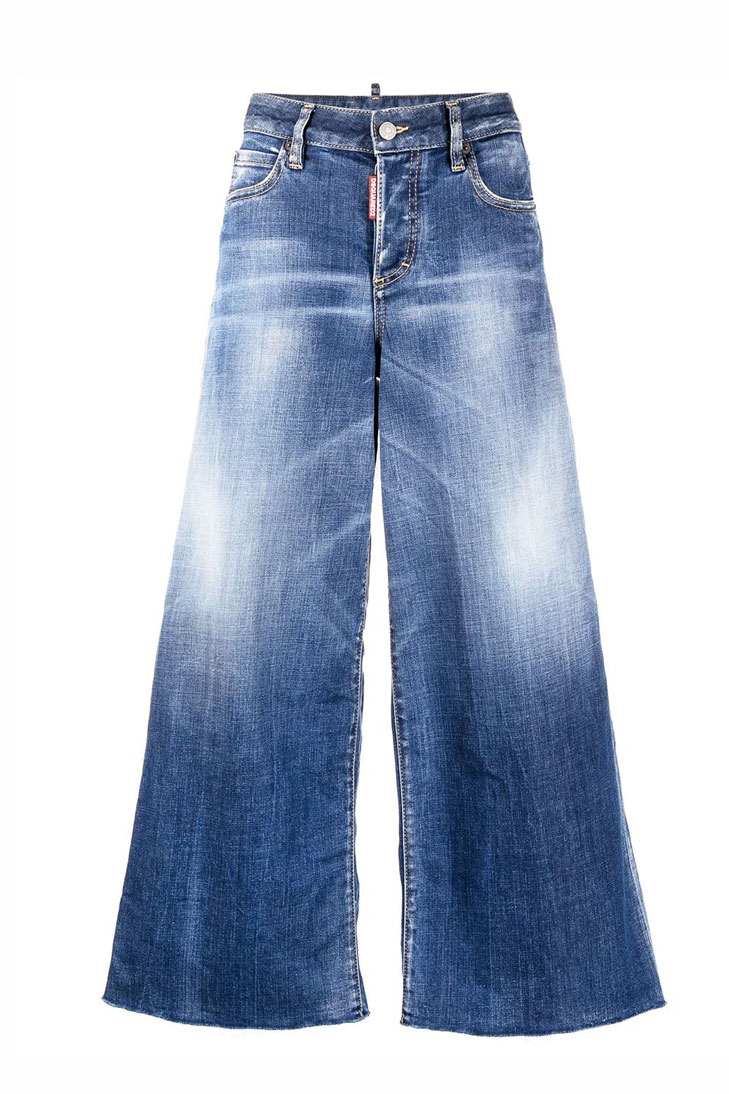 Широкие джинсы Dsquared2  