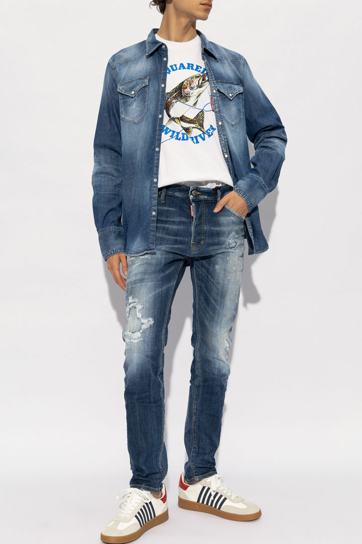 Футболка с принтом