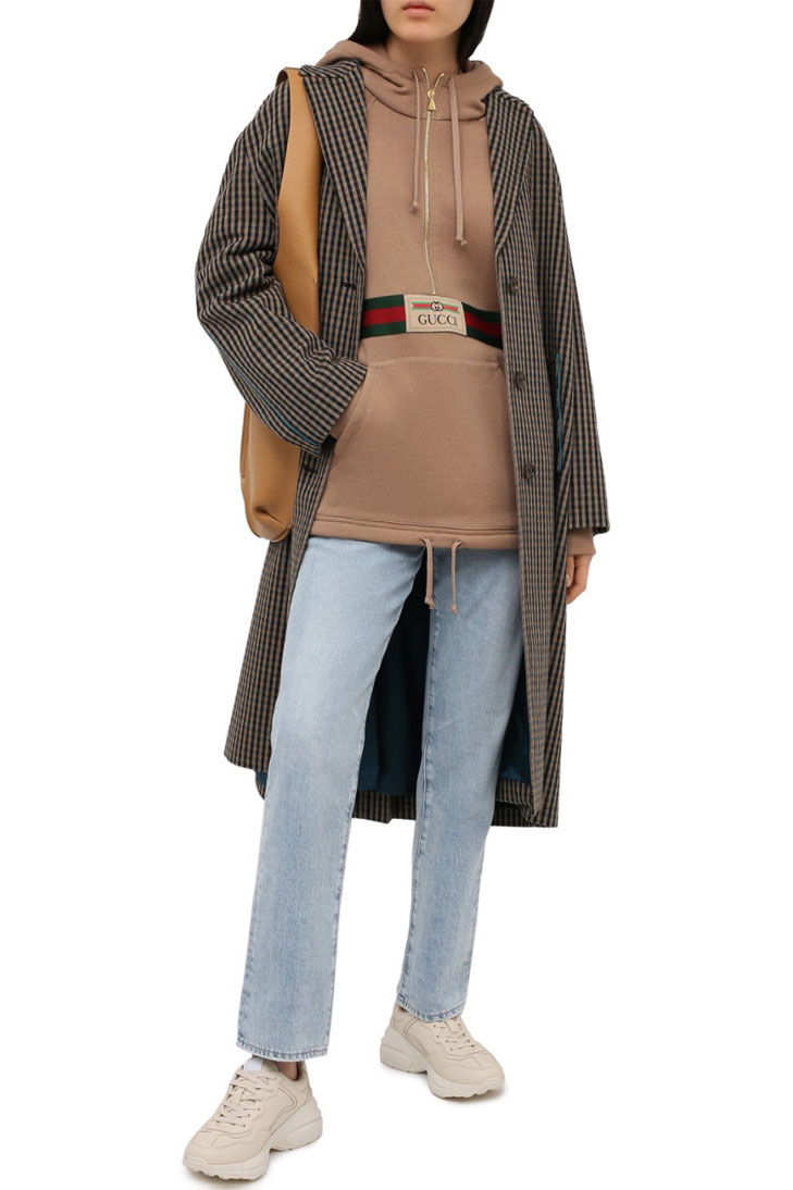 Хлопковое худи GUCCI 