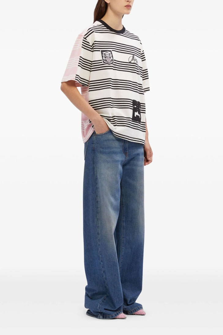 Футболка со вставками