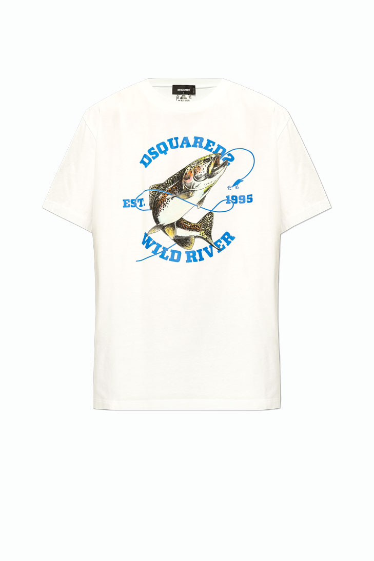 Футболка с принтом