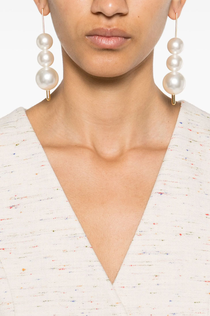 Жилет в мелкую  точку 