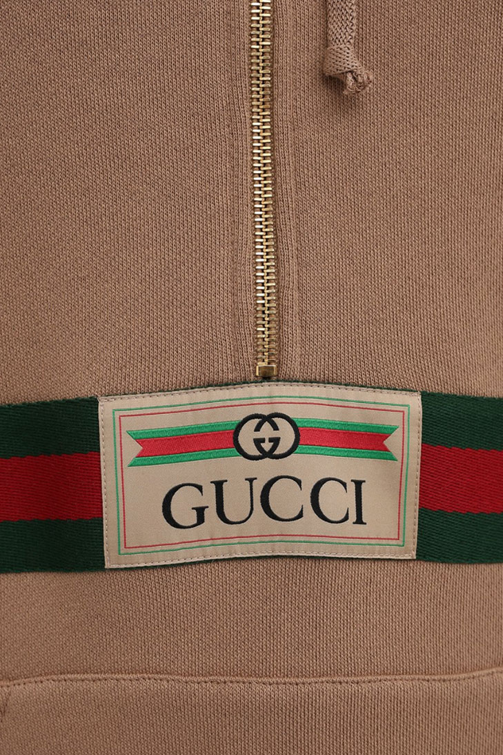 Хлопковое худи GUCCI 