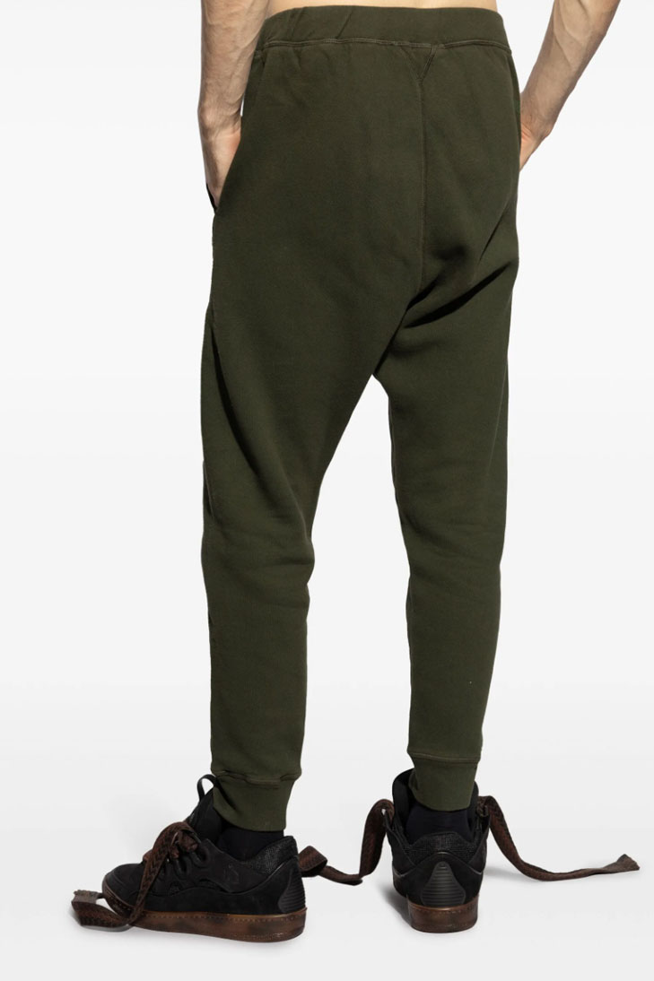 спортивные брюки с низким шаговым швом