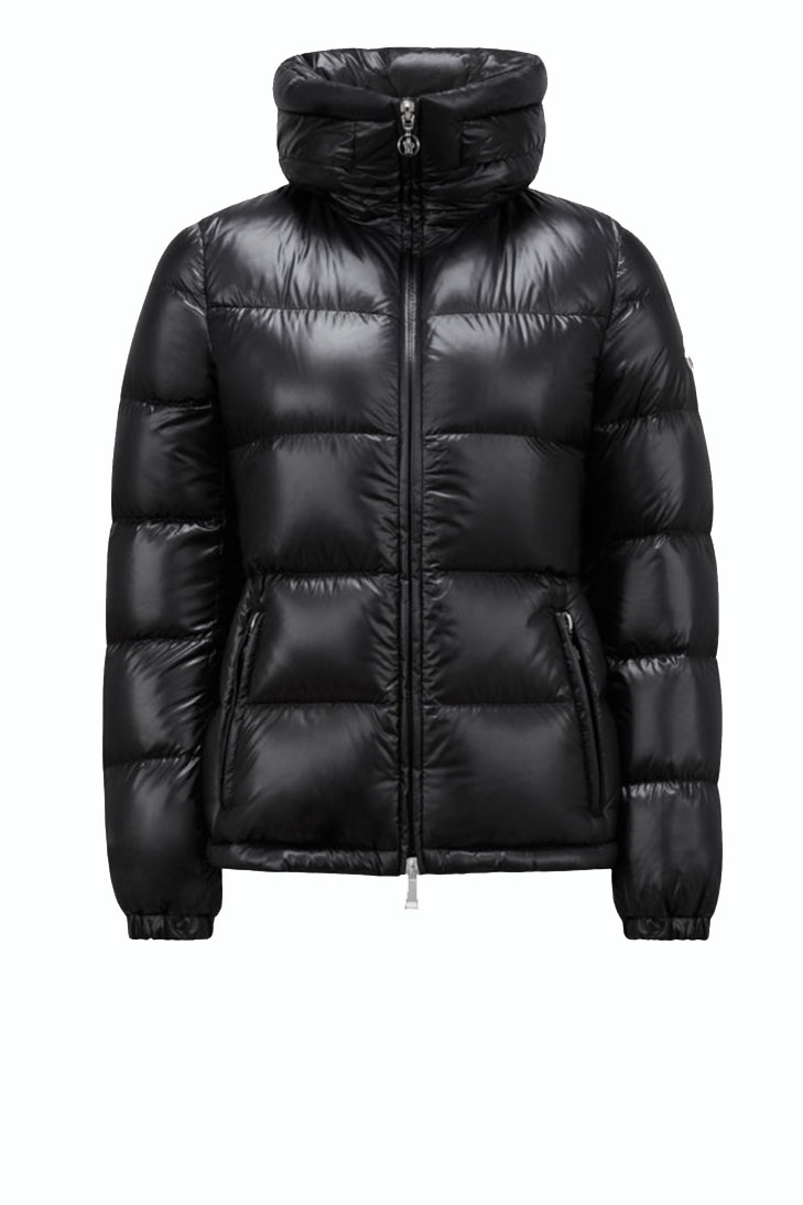 Приталенный пуховик Douro MONCLER черный купить в Минске