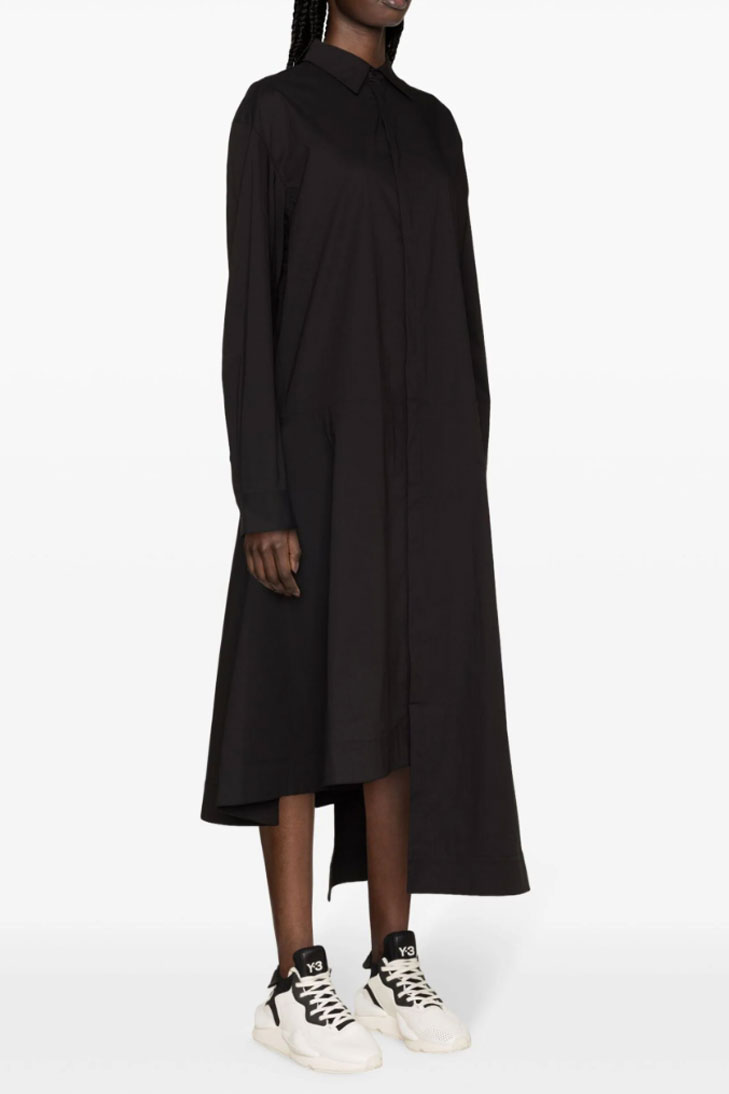 платье-рубашка длины миди из коллаборации с adidas