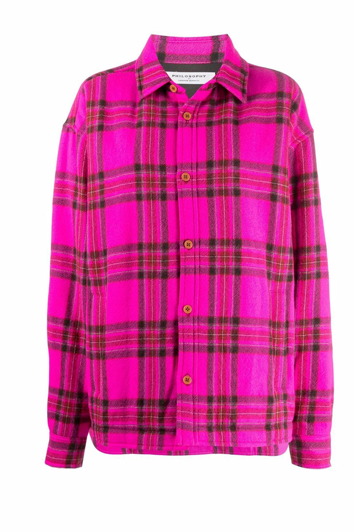 Куртка-рубашка Philosophy Di Lorenzo Serafini оверсайз