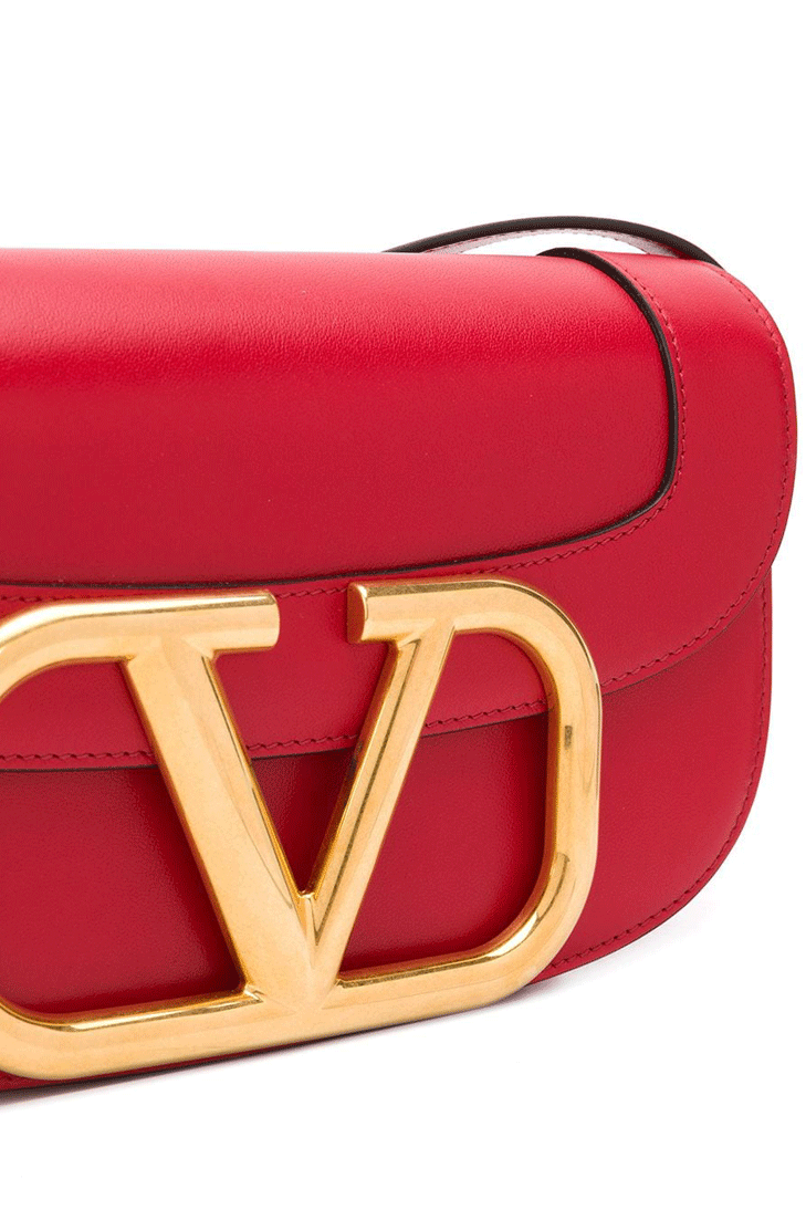 Valentino Garavani объемная сумка на плечо с логотипом VLogo