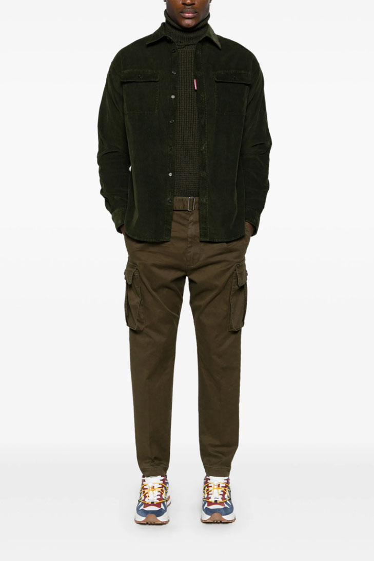 зауженные брюки карго