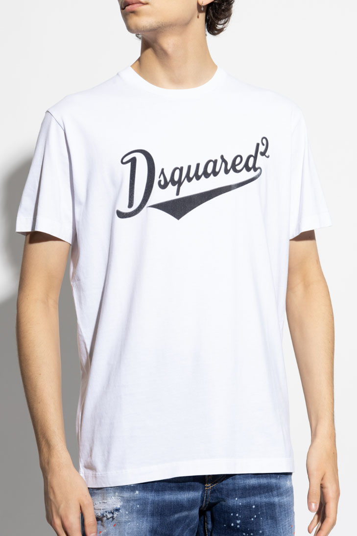 Футболка с логотипом из бархата