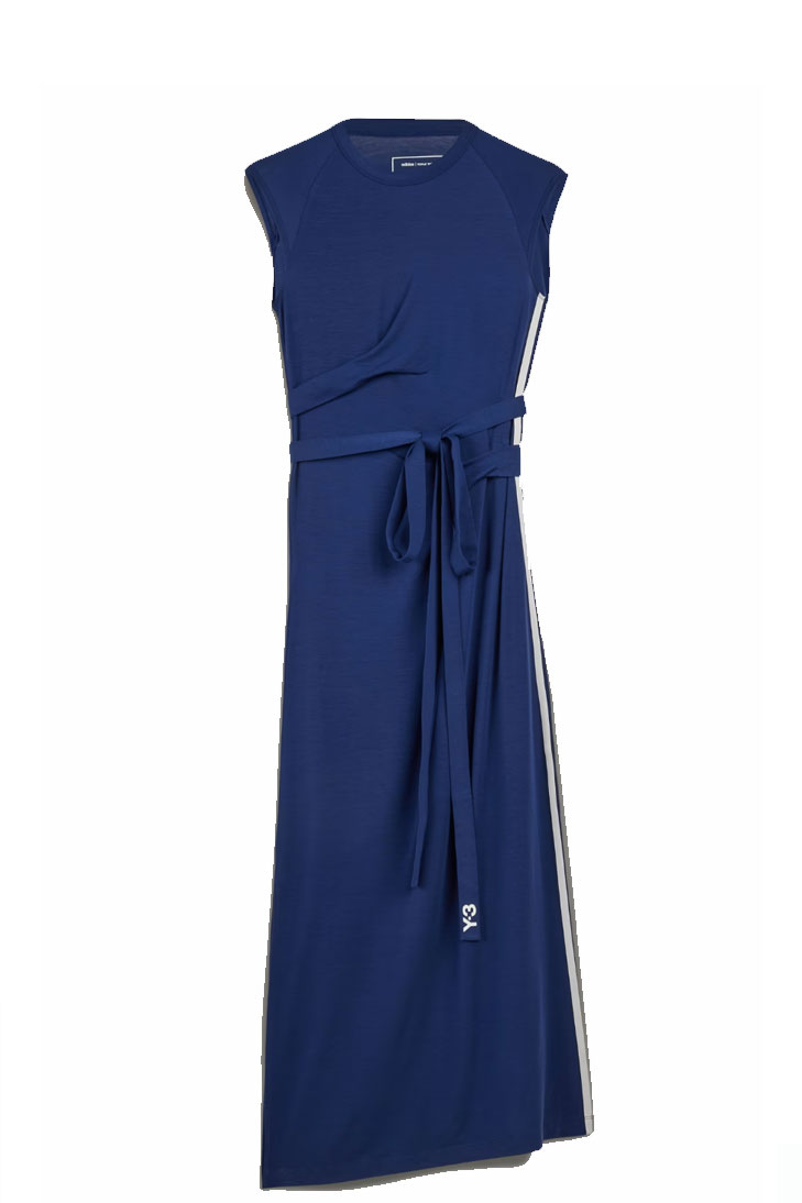 Платье макси с полоской