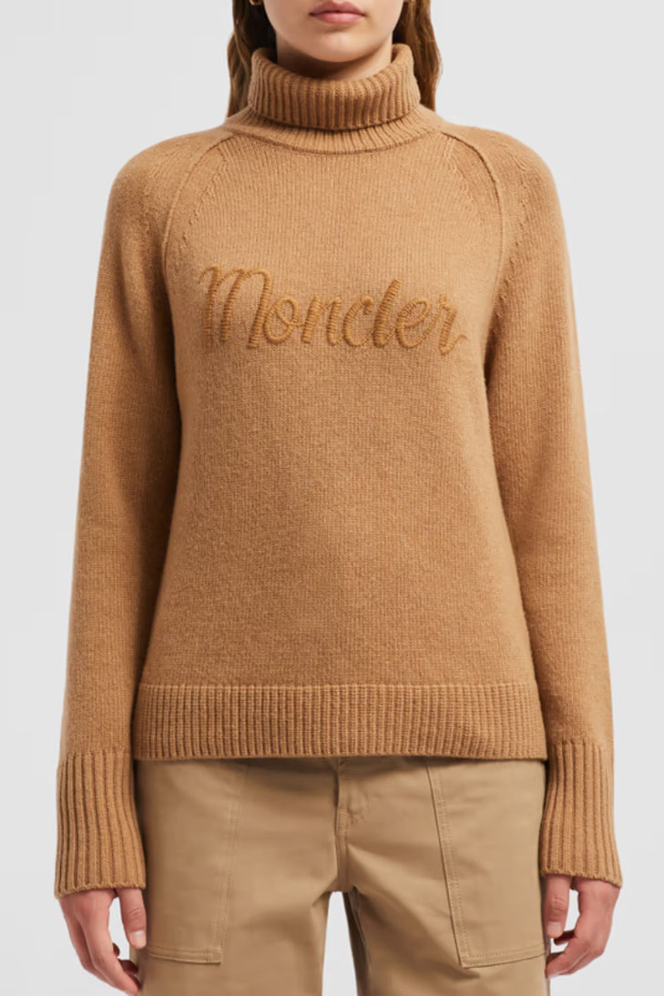 Джемпер из кашемира и шерсти с логотипом