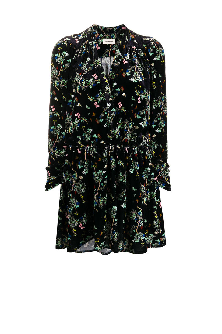 Платье  Zadig&Voltaire  с цветочным принтом
