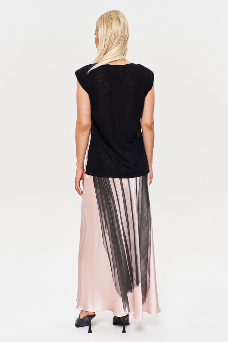 Блузка без рукавов