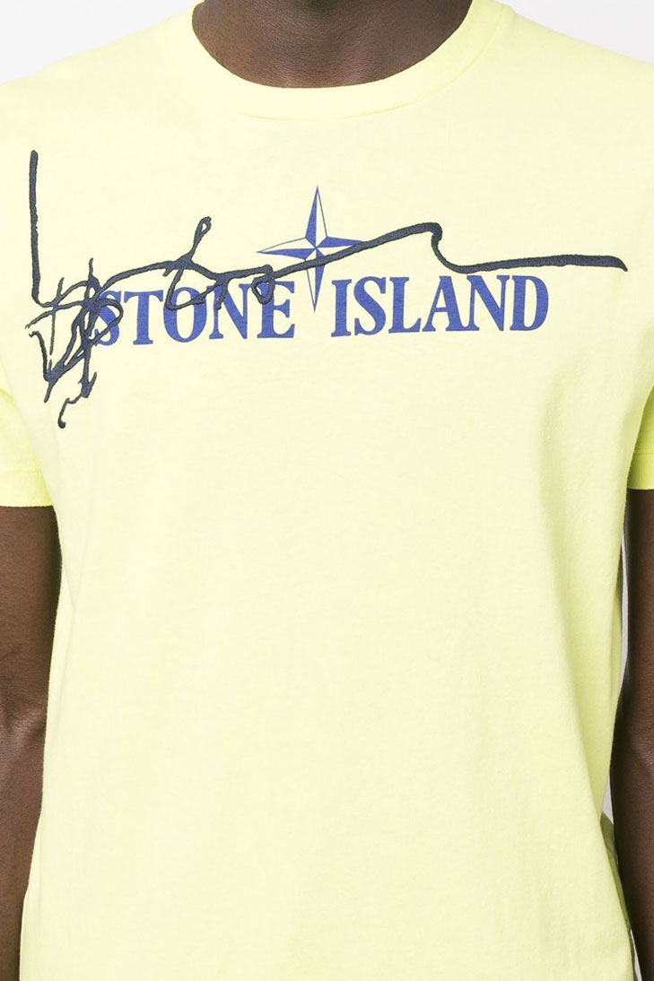 Футболка STONE ISLAND с логотипом