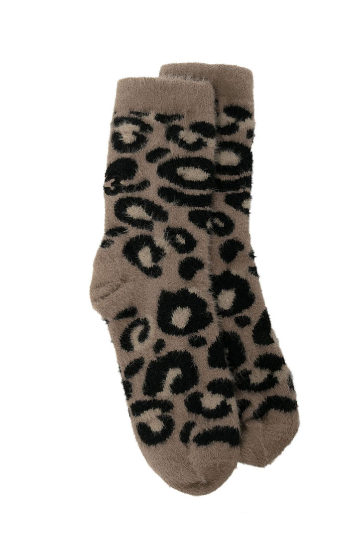 Леопардовые носки 