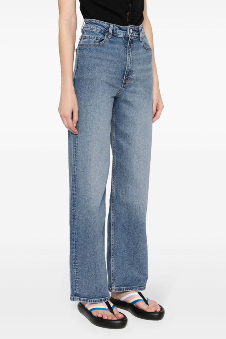 широкие джинсы Andi с завышенной талией