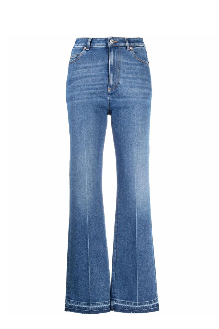 Расклешенные джинсы VALENTINO 