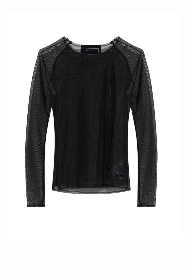 Джемпер из сетки