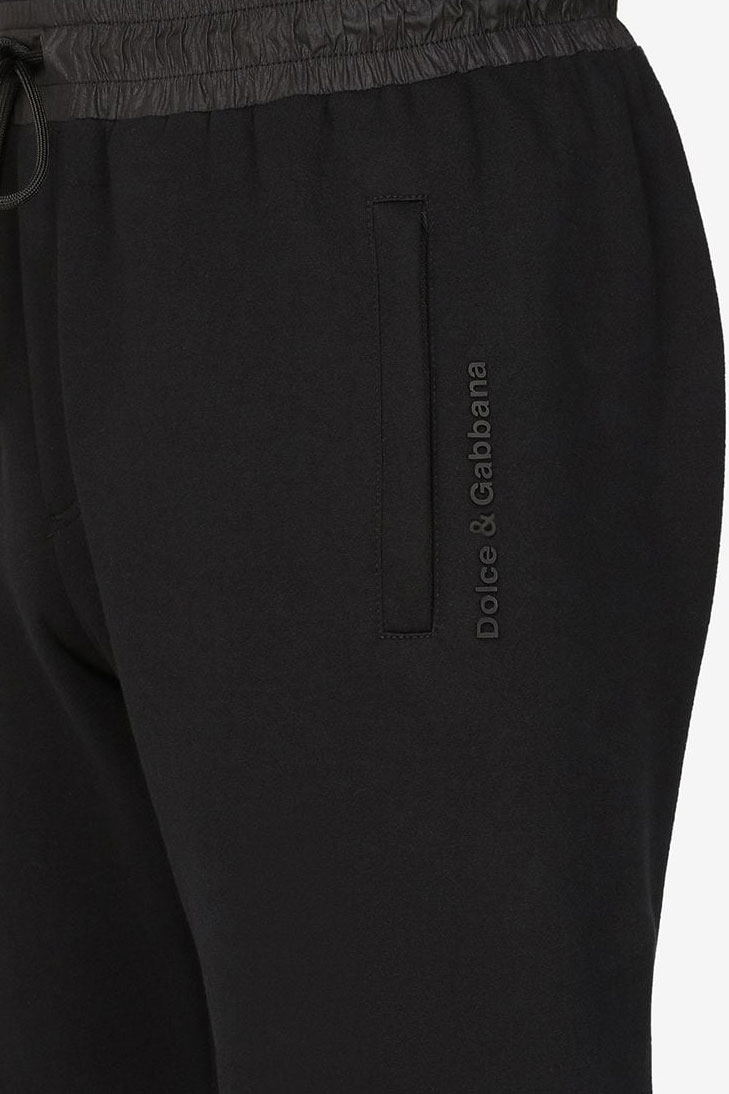 Зауженные спортивные брюки Dolce&Gabbana с логотипом