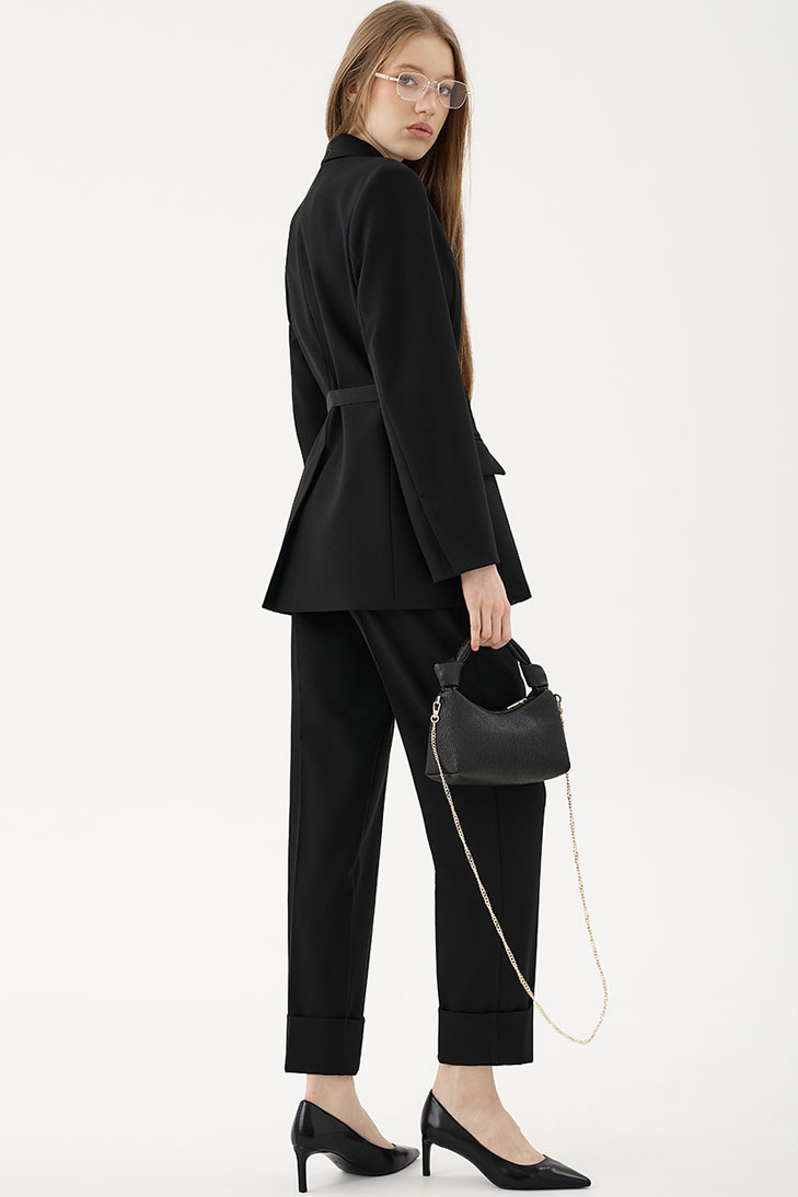 Жакет с поясом