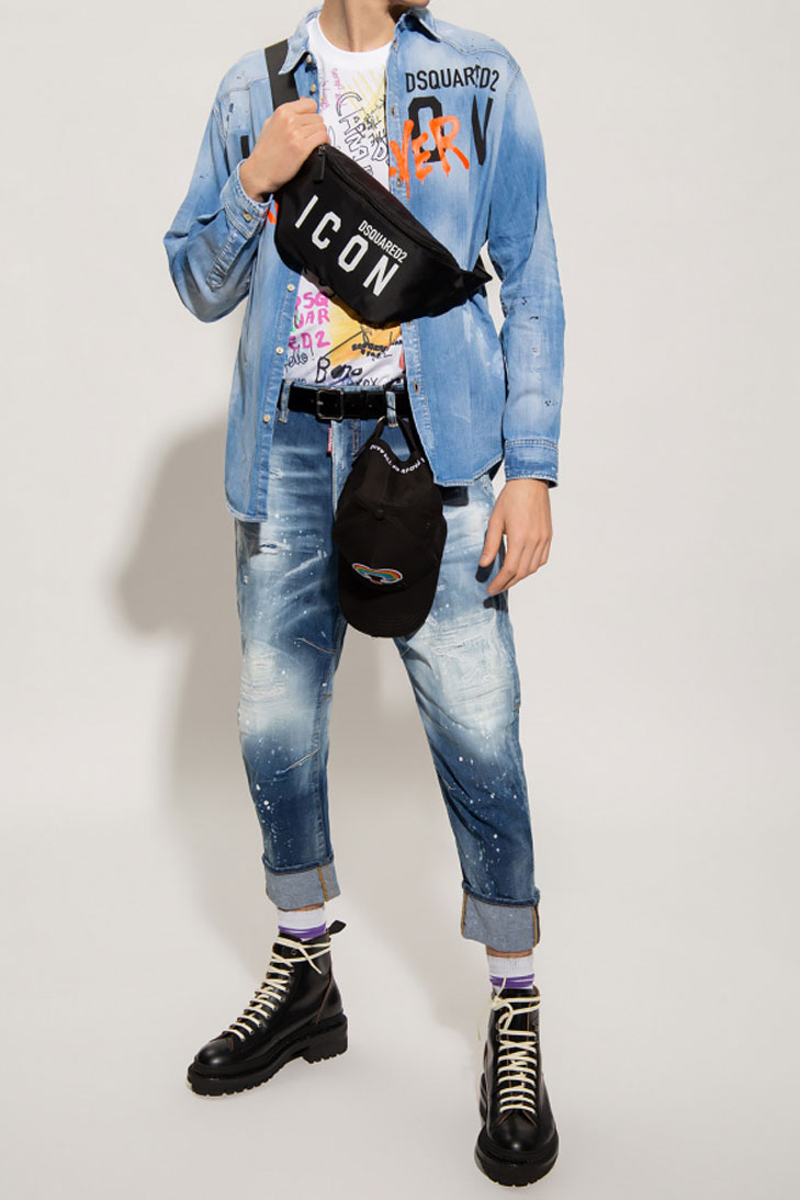 Футболка Dsquared2 с принтом 