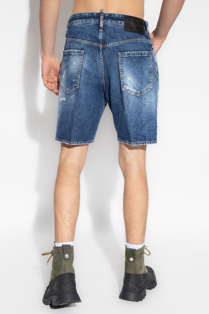 Шорты с нашитым логотипом