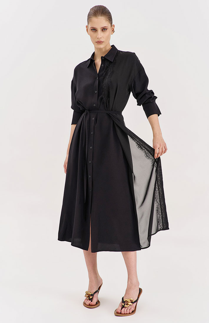 Платье на запах