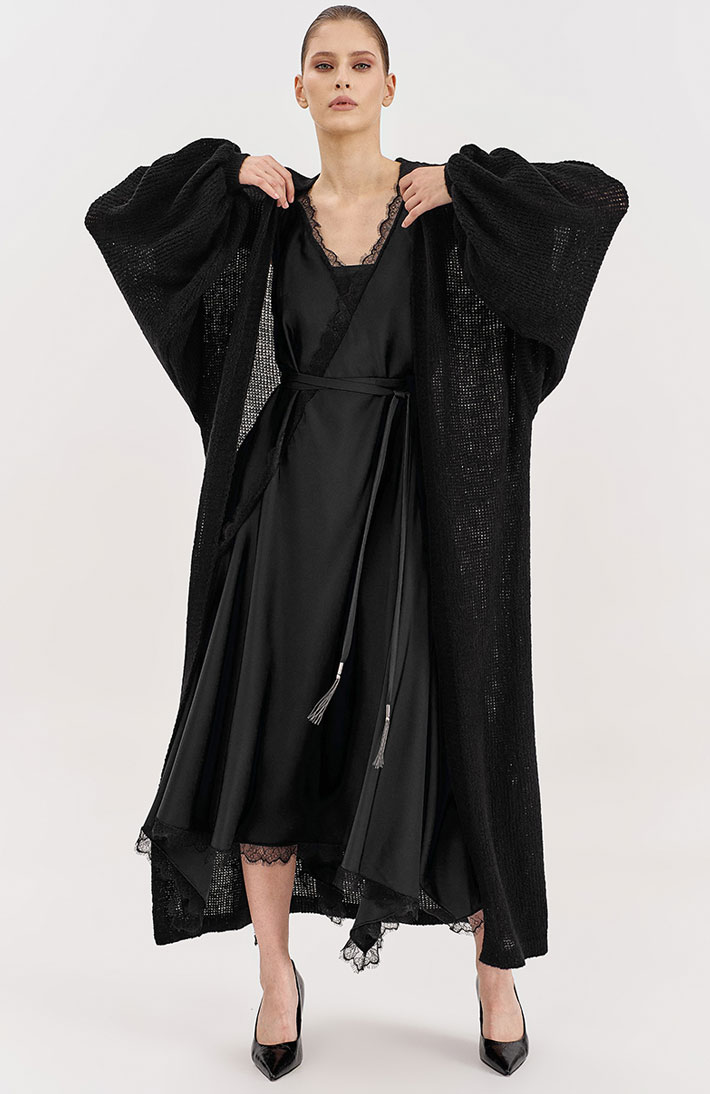 Кардиган вязаный