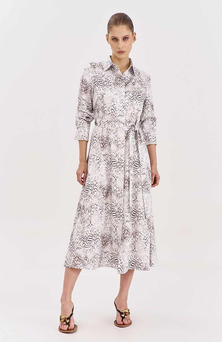 Платье с карманами