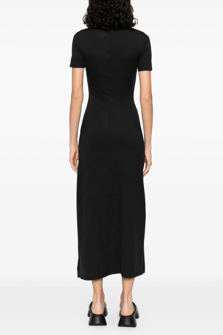 платье макси Fitted Neck