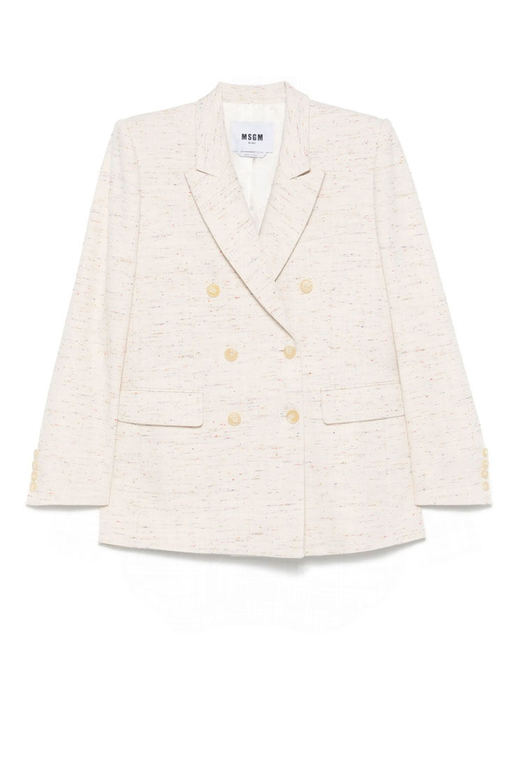 Жакет в мелкую точку