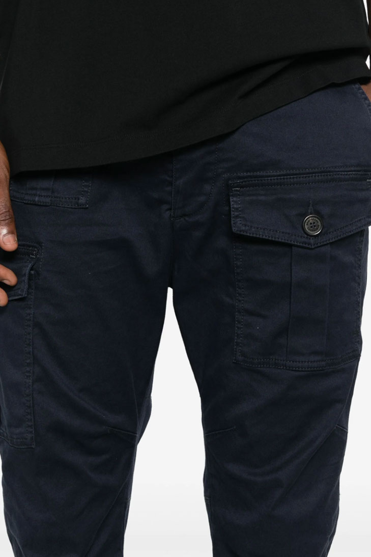 зауженные брюки карго Sexy