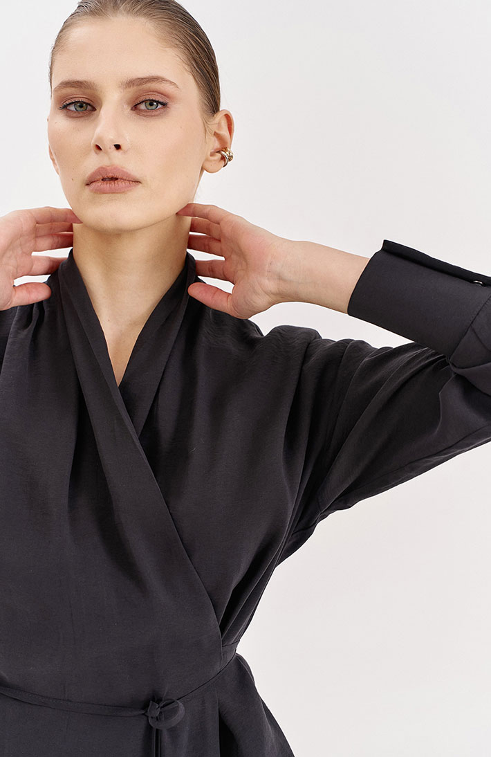 Платье на запах