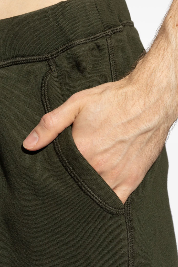 спортивные брюки с низким шаговым швом