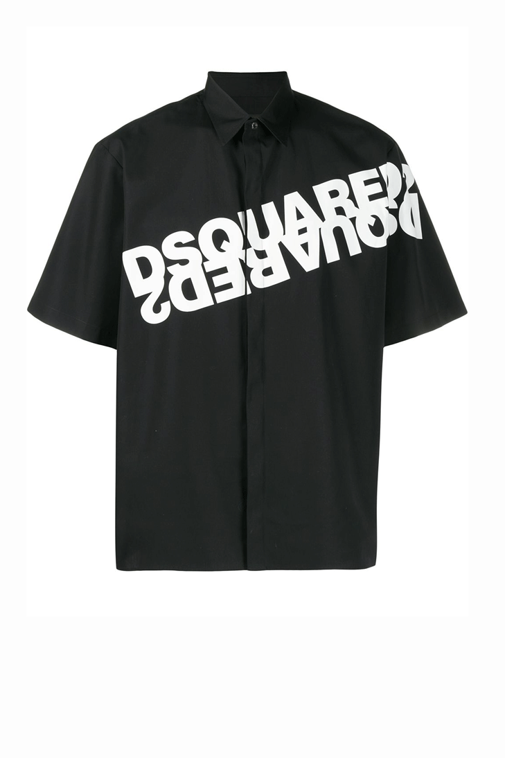 Сорочка  Dsquared2 с коротким рукавом