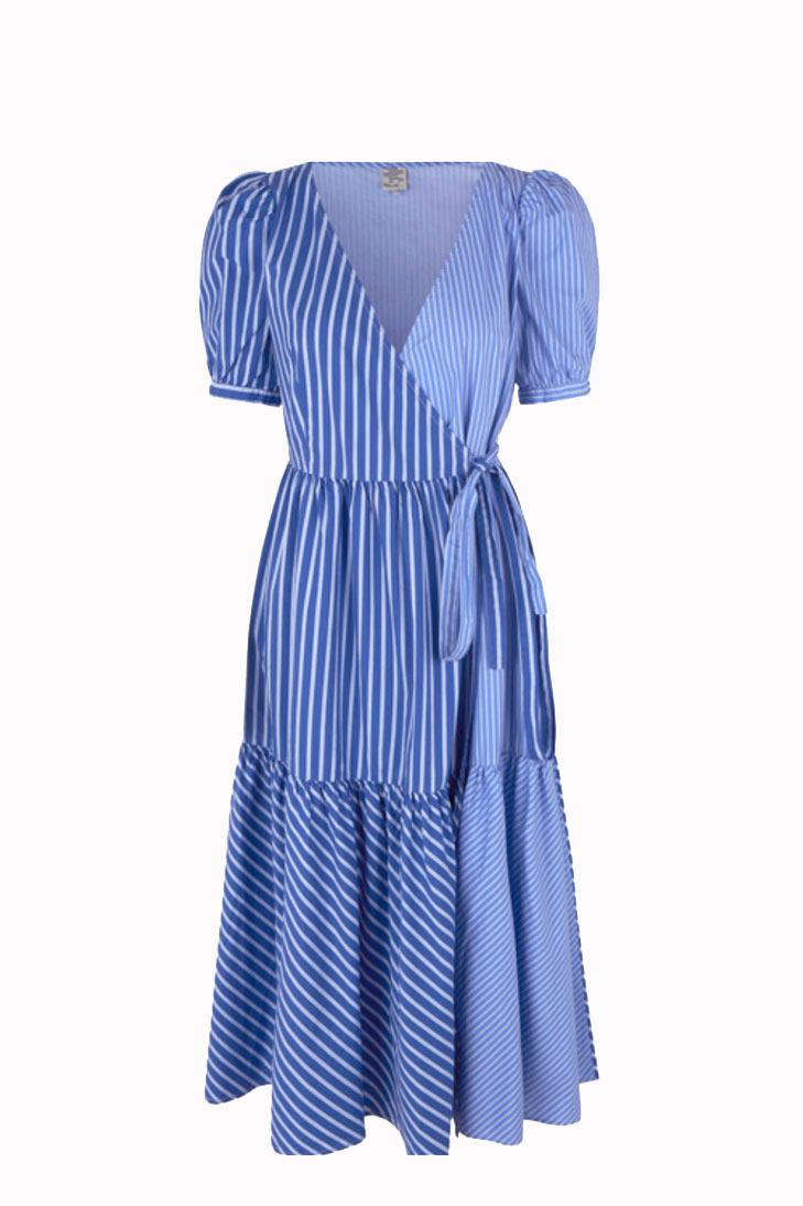 Платье в полоску