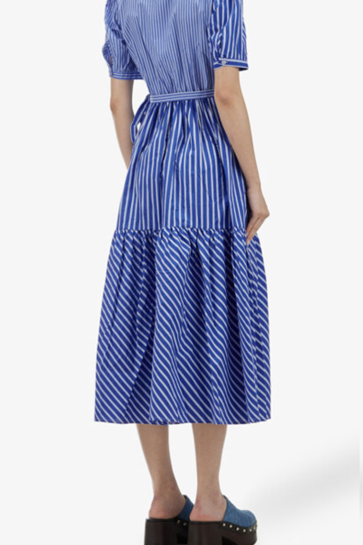 Платье в полоску